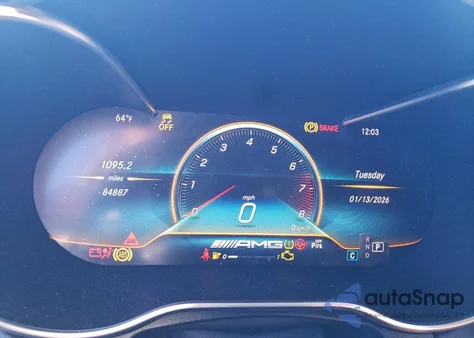 2022 Mercedes-Benz Glc 43 4Matic Amg from USA, damaged, VIN W1N0G6EBXNG087258